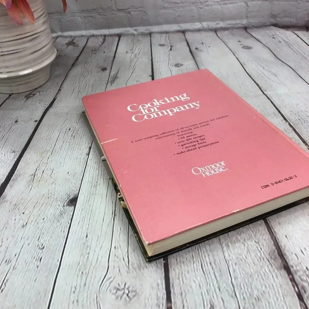 vintage southern living cooking for company cookbook 1985 country cottage